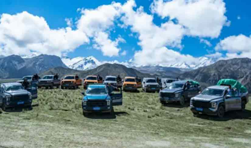 走“天路”、探“神山”，北汽向西挺進！